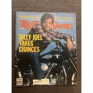 Rolling Stone Magazine Billy Joel Takes Chances Issue No. 381 October 28, 1982